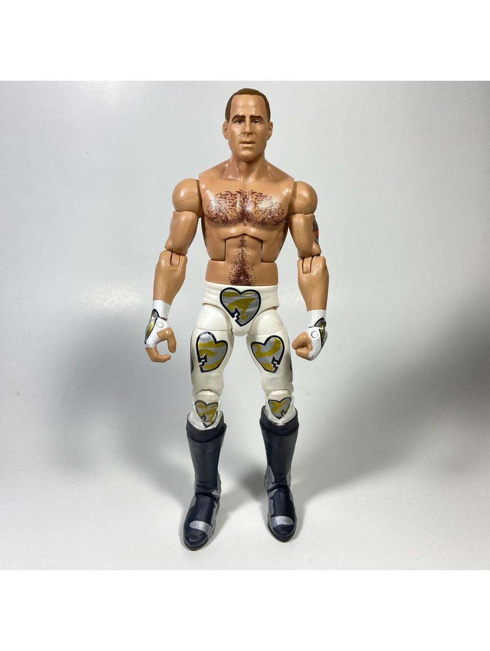 6.5” Mattel WWE Elite WrestleMania 12 Shawn Michaels Figure - INCOMPLETE